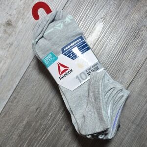 Reebok Women's Pro-Series Performance Lightweight No Show Socks 10pk *NWT